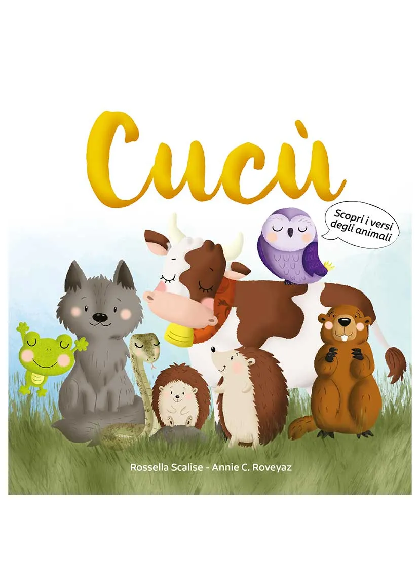 Copertina del libro per bambini 'Cucù' scritto da Rossella Scalise